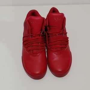 Red Supra sneakers